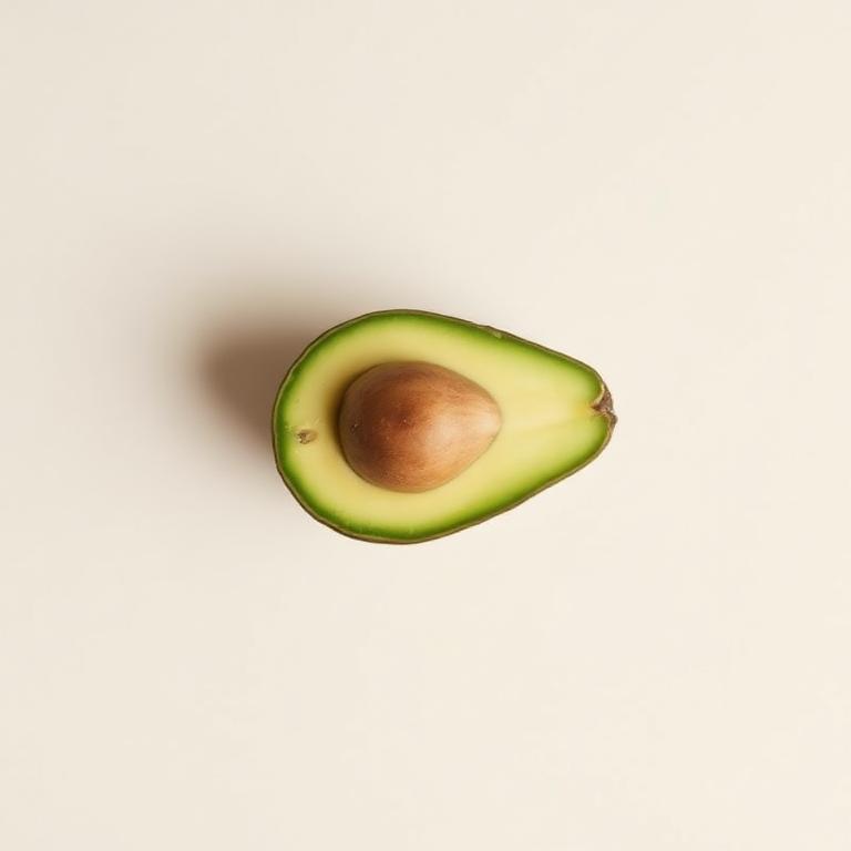 Halverad avokado